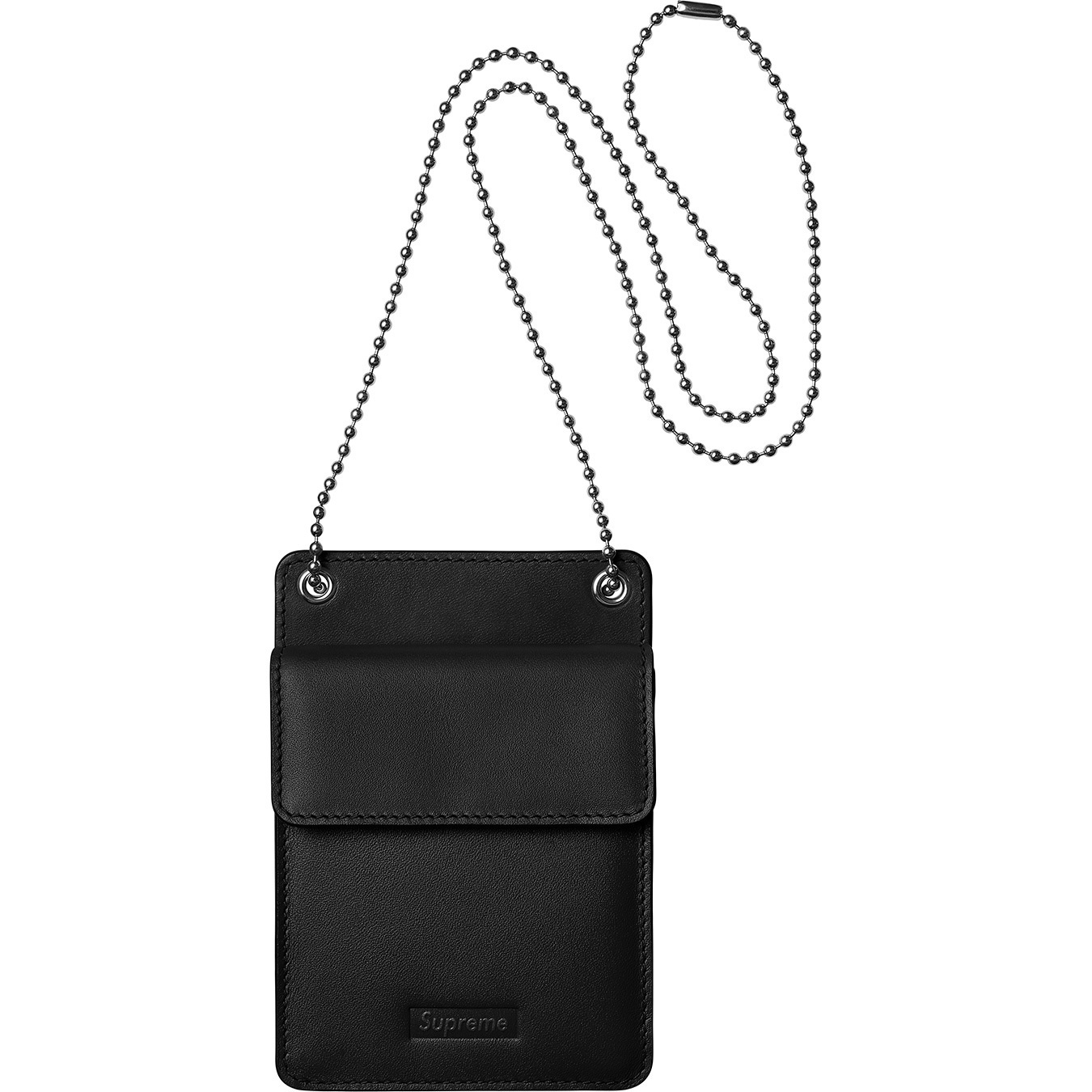 Leather ID Holder + Wallet view 4